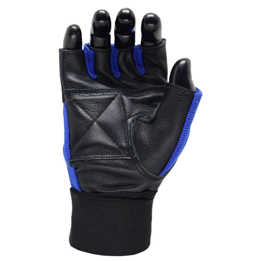 MRX Weight Lifting Gloves Leather Workout Glove With Long Wrist Strap MRX Products