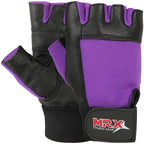 MRX Women's Weightlifting Gloves Gym Workout Training Glove 2602-pur - SJB-DIAMOND ELITES