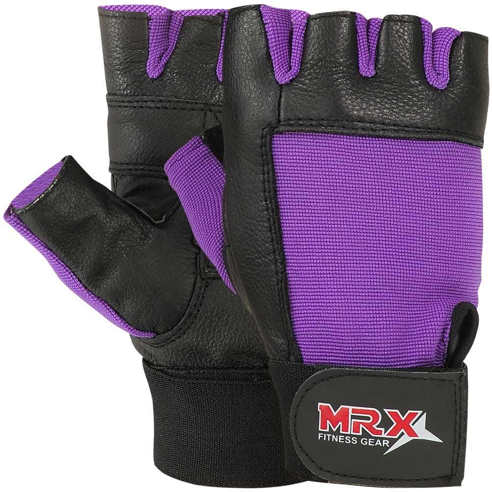 MRX Women's Weightlifting Gloves Gym Workout Training Glove 2602-pur - SJB-DIAMOND ELITES