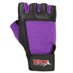 MRX Women's Weightlifting Gloves Gym Workout Training Glove 2602-pur - SJB-DIAMOND ELITES
