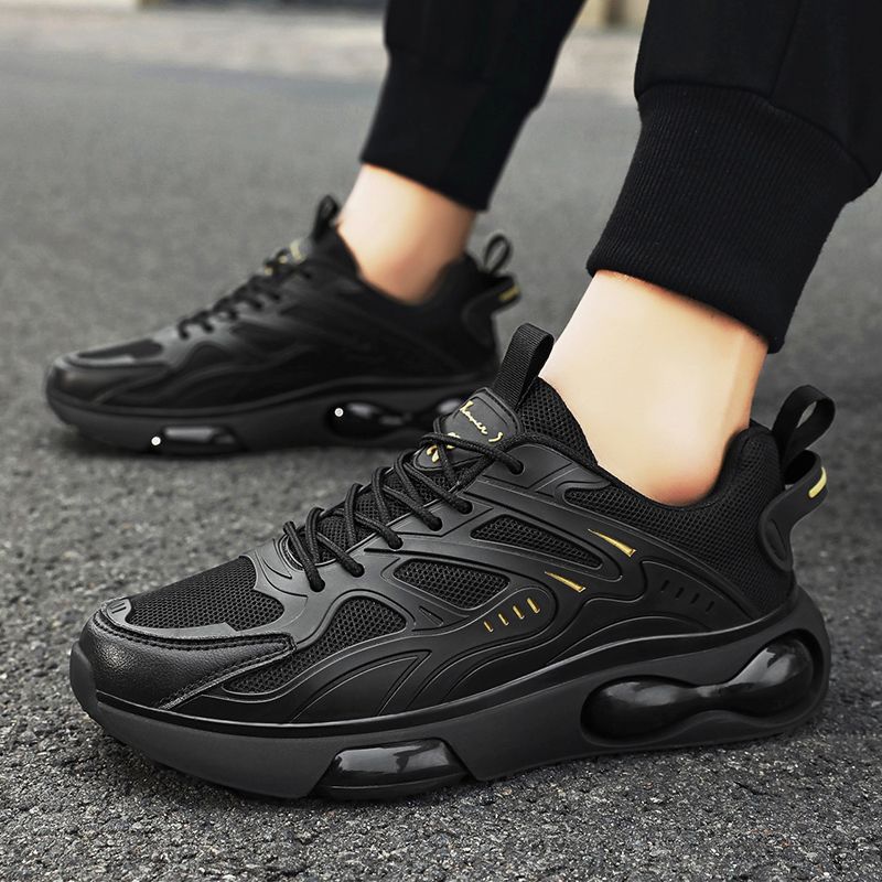 Fashion Cushion Shoes Men Outdoor Lightweight Breathable  Sneakers Casual Running Sports Shoes Pi-Mart