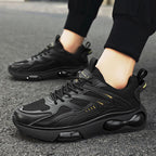 Fashion Cushion Shoes Men Outdoor Lightweight Breathable  Sneakers Casual Running Sports Shoes Pi-Mart