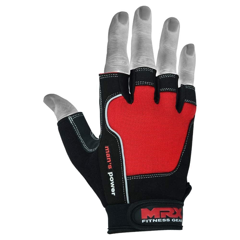 MRX Weight Lifting Amara Leather Gloves Gym Workout Men Women MRX Products