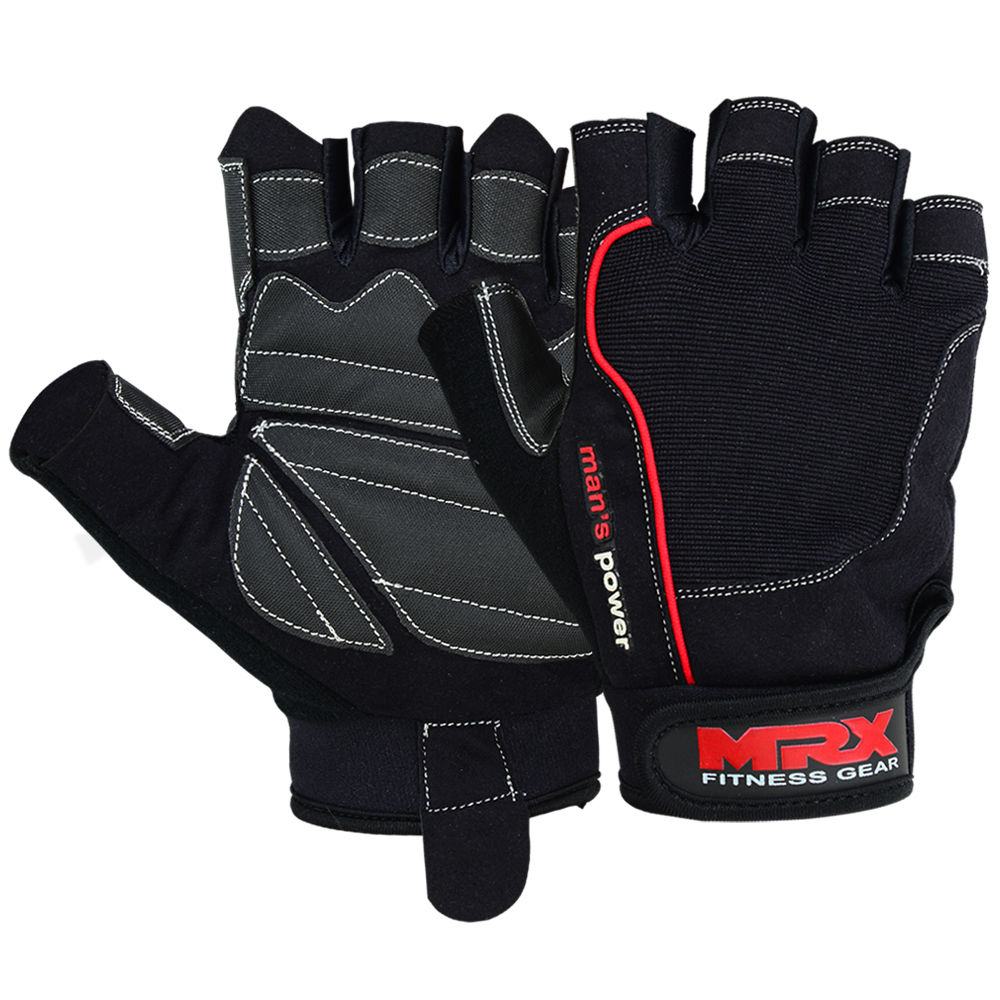 MRX Weight Lifting Amara Leather Gloves Gym Workout Men Women MRX Products