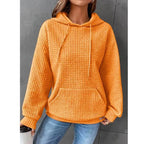 Women's Loose Casual Solid Color Long-sleeved Sweater Pi-Mart