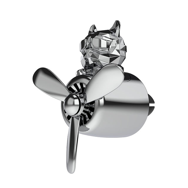 Cartoon Little Bear Pilot Car Perfume Clip - SJB-DIAMOND ELITES