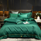 Four-piece long-staple cotton cotton duvet cover sheet Pi-Mart