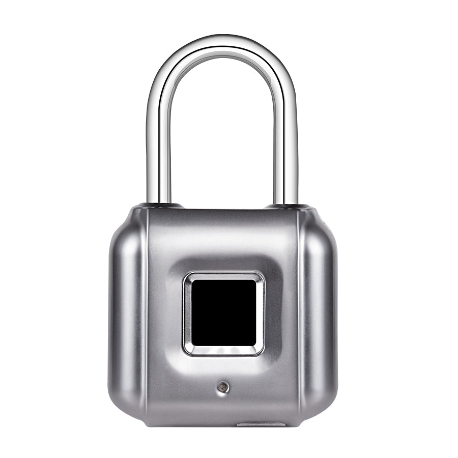 Fingerprint padlock home smart electronic door lock cabinet lock luggage small lock mini dormitory small anti-theft lock Pi-Mart