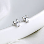 Single diamond deer earring Pi-Mart