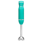 Chefman 300W Multi-speed Immersion Hand Blender Stainless Steel Blades Turquoise EasyOptionXY LLC