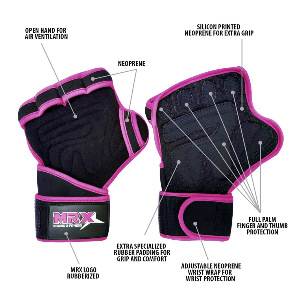 Weight Lifting Gloves Gym Glove for Training Bodybuilding Workout MRX Products