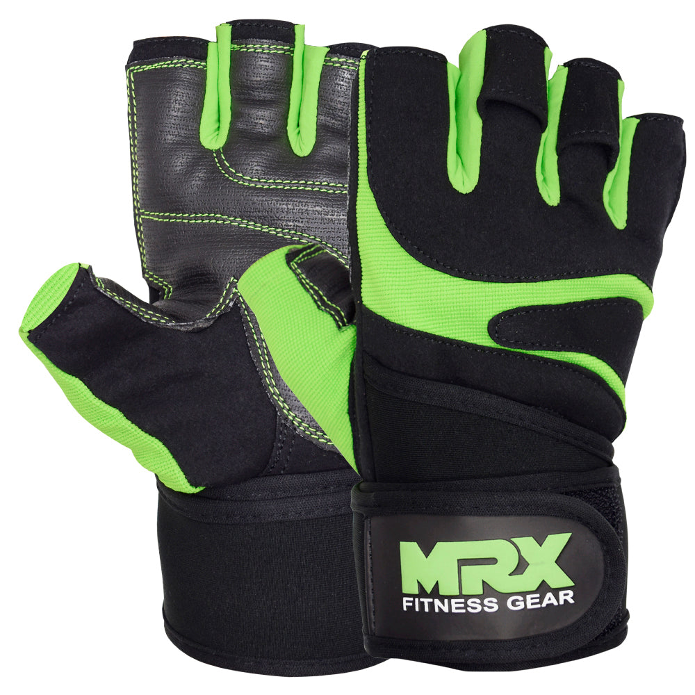 MRX Weight Lifting Gloves Gym Workout Training Bodybuilding Wrist Strap - SJB-DIAMOND ELITES