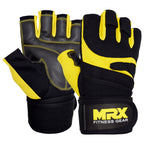 MRX Weight Lifting Gloves Gym Workout Training Bodybuilding Wrist Strap - SJB-DIAMOND ELITES