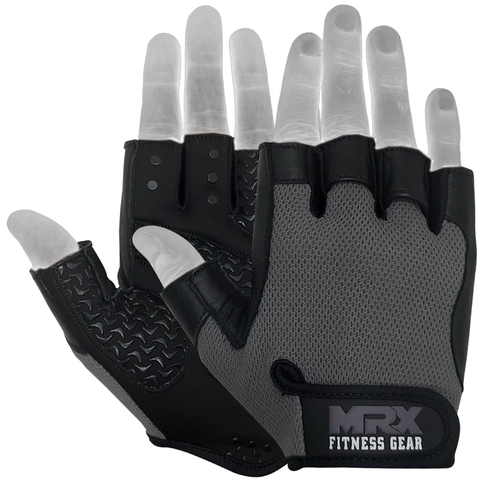 Weightlifting Gloves Grip Palm Half Finger Exercise Training Workout 2625 - SJB-DIAMOND ELITES
