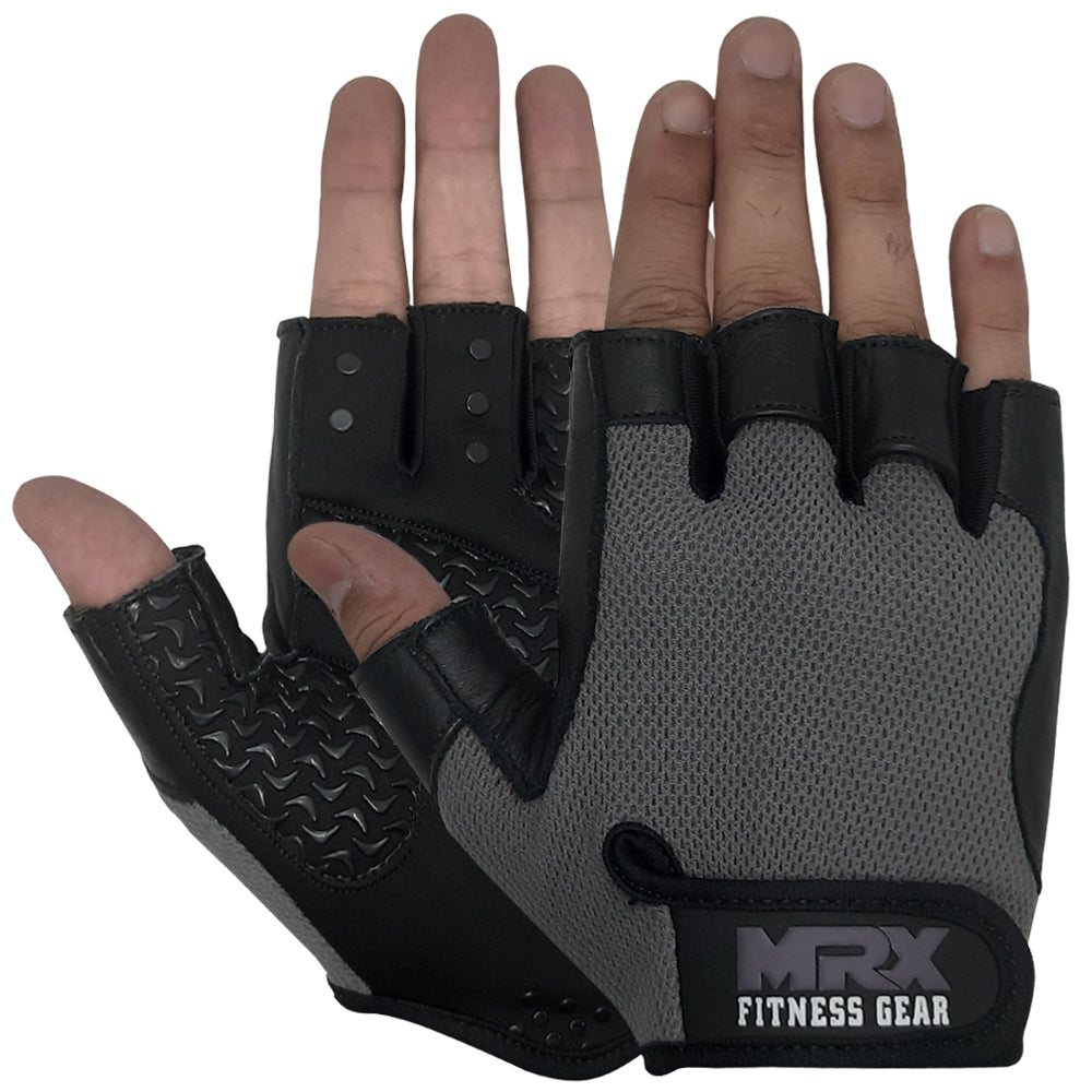 Weightlifting Gloves Grip Palm Half Finger Exercise Training Workout 2625 - SJB-DIAMOND ELITES