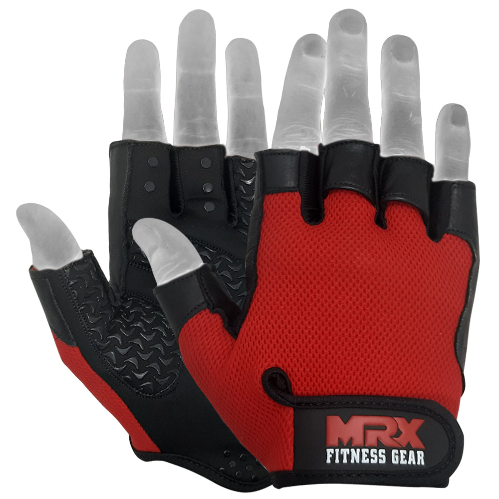 Weightlifting Gloves Grip Palm Half Finger Exercise Training Workout 2625 - SJB-DIAMOND ELITES