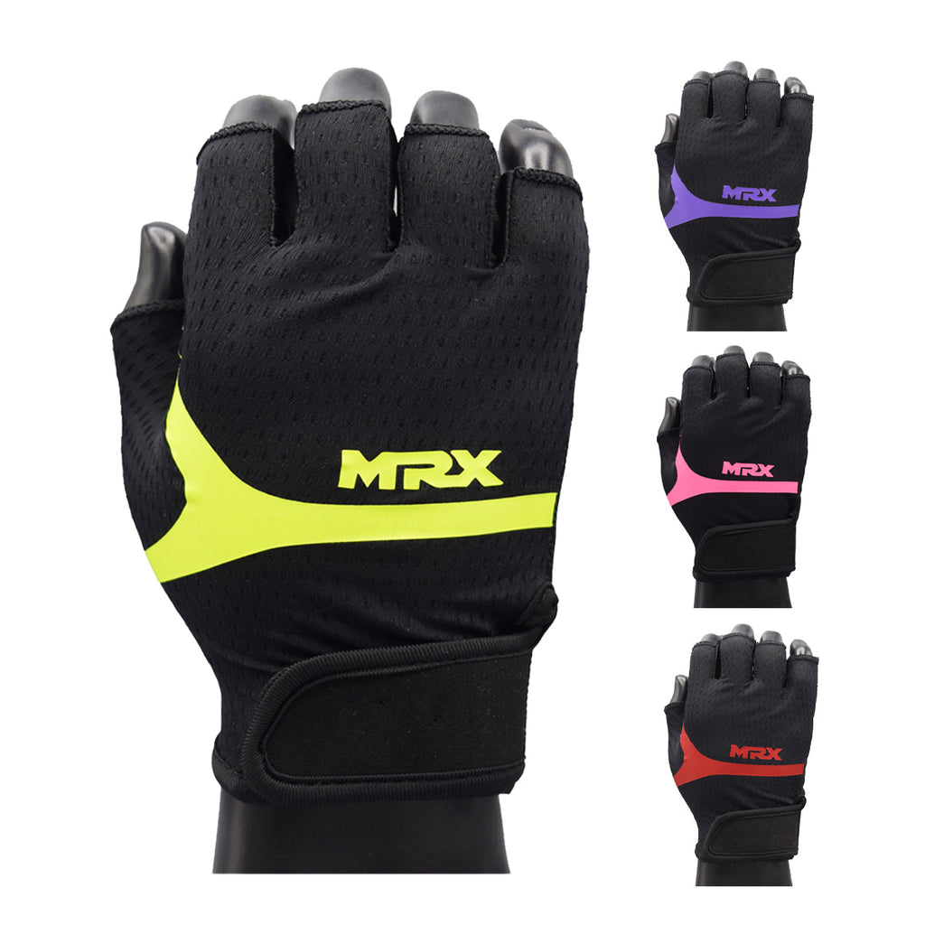 MRX Women's Weight Lifting Gloves with Padded Palm for Gym and Cycling Workouts - SJB-DIAMOND ELITES