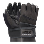 MRX Weightlifting Gloves for Gym Workout Training Long Wrist Strap - SJB-DIAMOND ELITES