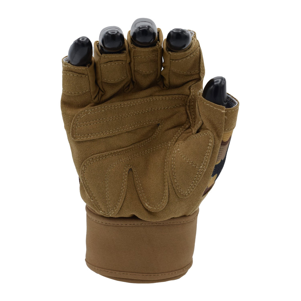 MRX Weightlifting Gloves for Gym Workout Training Long Wrist Strap - SJB-DIAMOND ELITES