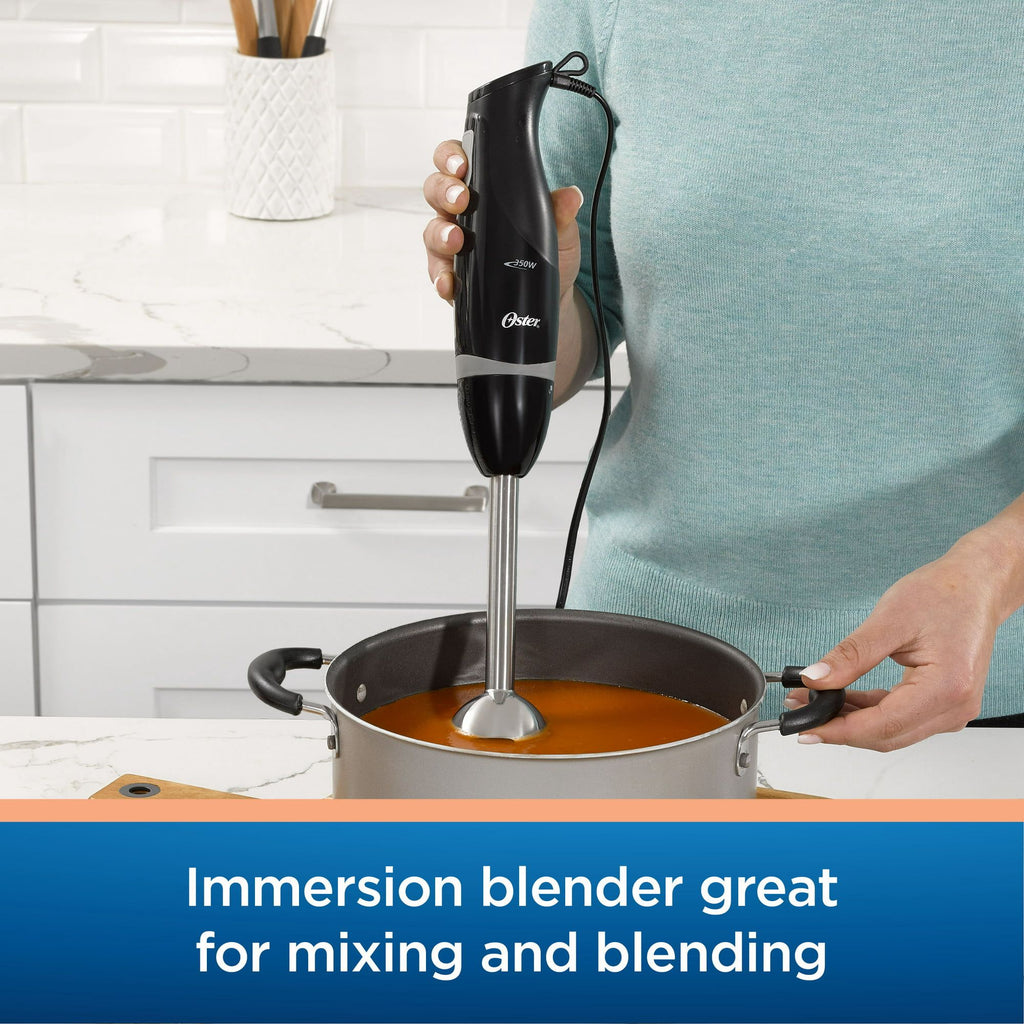 Oster Food Prep Kit with Immersion Blender, Electric Knife, and 2-Cup Capacity Mini Food Chopper, 350W EasyOptionXY LLC