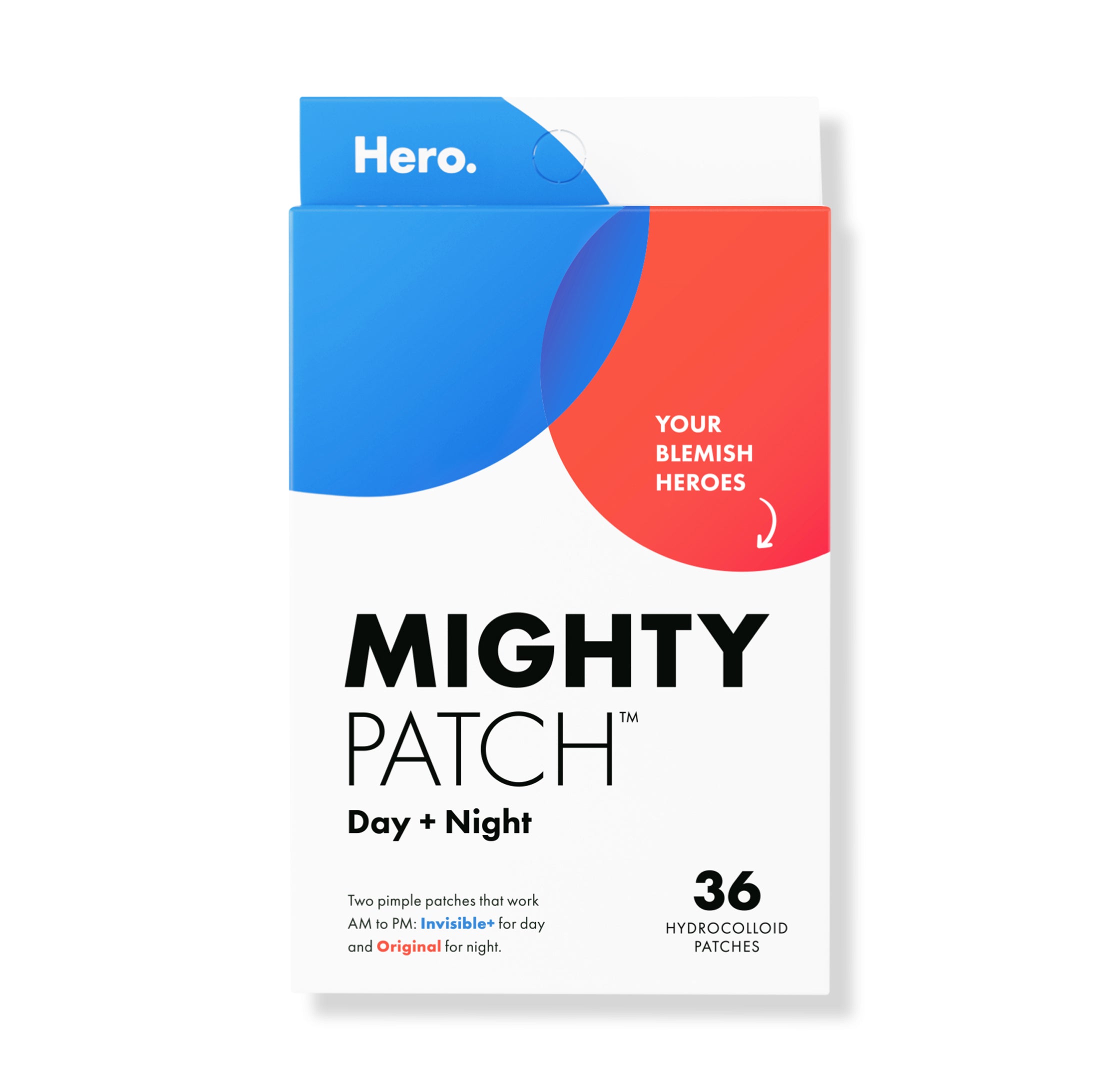 Hero Cosmetics Mighty Patch Day & Night 36ct - New This is Beauty US