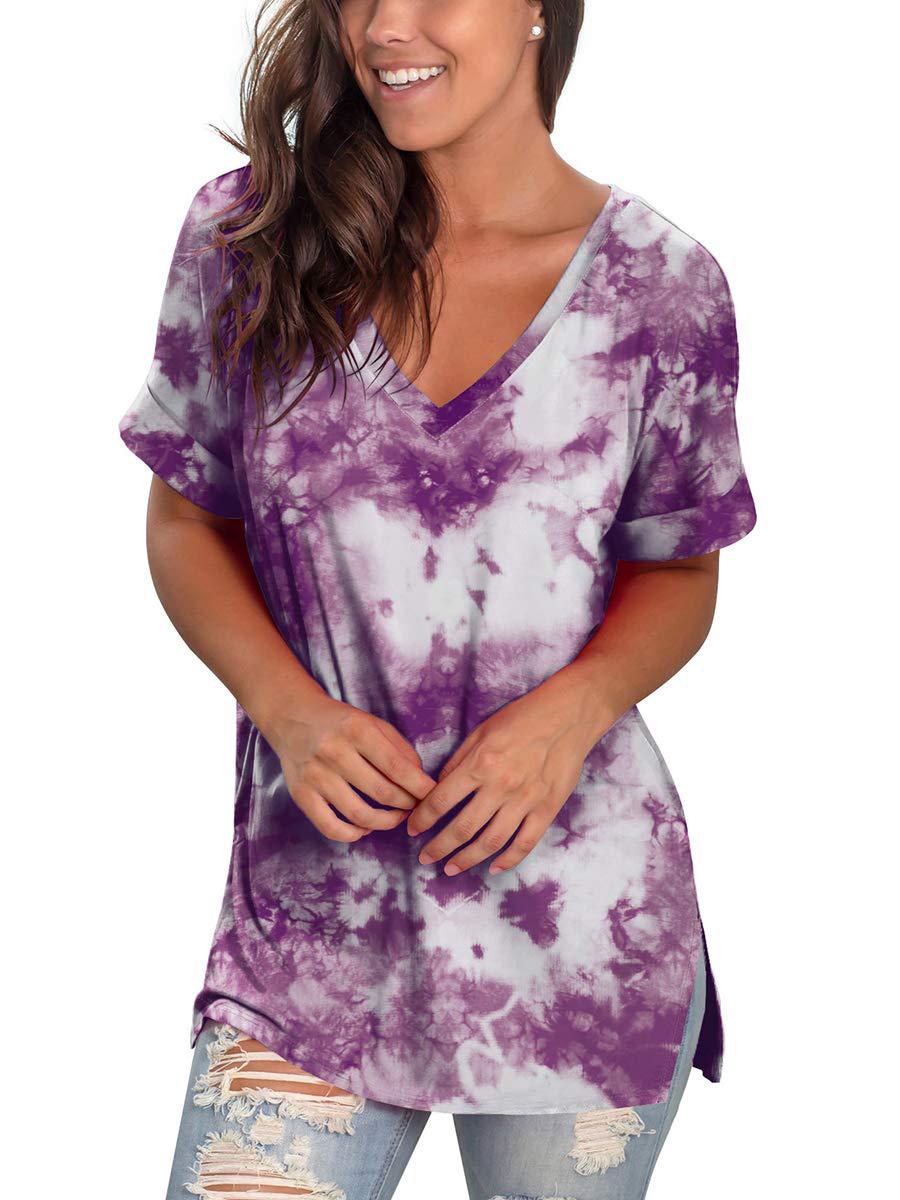 Fashion split T-shirt Pi-Mart