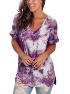 Fashion split T-shirt Pi-Mart