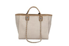 Simple canvas handbag Pi-Mart