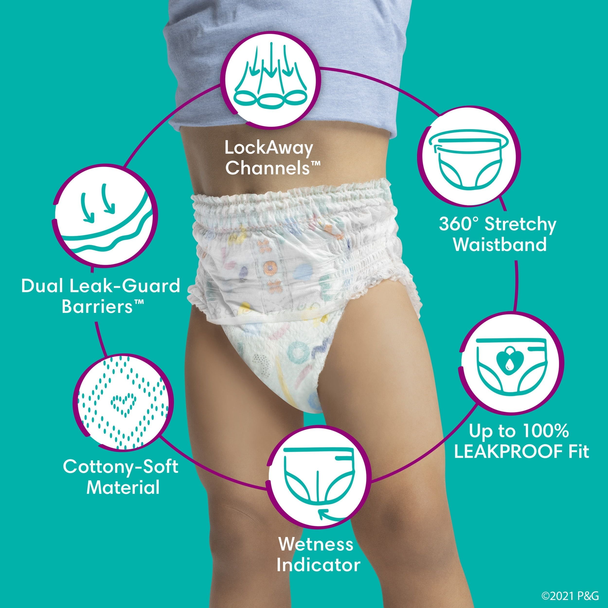 Pampers Cruisers 360 Enormous Pack Diapers Size 4, 116 Count EasyOptionXY LLC