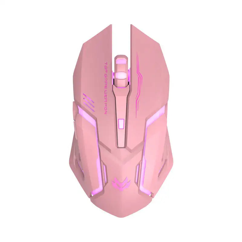 Wireless Charging Silent Gaming Mouse Machinery Lootquake LLC