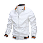 Sports Solid Color Jacket Men's Pi-Mart