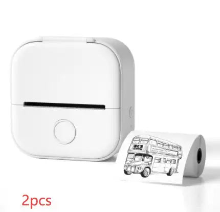 Portable Mini Printer for Students and Hobbyists, Bluetooth Thermal Label Printer - SJB-DIAMOND ELITES