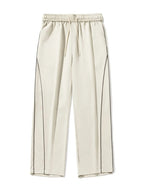 Men's Contrast Straight Sweatpants