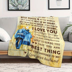 Valentine's Day Gifts For Wife, Wedding Anniversary, Romantic Gifts For Wife, Throw Blanket