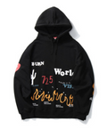 Fun letter printed sweatshirt Pi-Mart