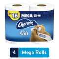Charmin Ultra Soft Toilet Paper, 4 Mega Rolls