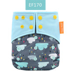 Bamboo charcoal deodorant cloth diapers