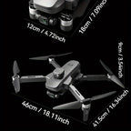 New Arrival W5- Drone, Extra Long Distance 16400 Feet Digital Image Transmission, Super Powerful Brushless Motor, EIS Three-axis Electronic Anti-Shake Gimbal, GPS Precise Outdoor Positioning, 4K HD Camera, 360° Full Angle In Lootquake LLC