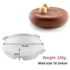 27 Style Silicone Cake Molds Pastry Bakeware Set Non-Stick Mousse Mould Party Dessert Baking Tools Decorating Pan Kitchen Tools Silicone Cupcake Baking Cups Food Grade Non-Stick Silicone Muffin Liners Stevvex