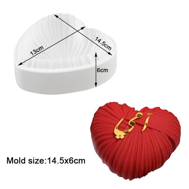 27 Style Silicone Cake Molds Pastry Bakeware Set Non-Stick Mousse Mould Party Dessert Baking Tools Decorating Pan Kitchen Tools Silicone Cupcake Baking Cups Food Grade Non-Stick Silicone Muffin Liners Stevvex