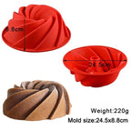 27 Style Silicone Cake Molds Pastry Bakeware Set Non-Stick Mousse Mould Party Dessert Baking Tools Decorating Pan Kitchen Tools Silicone Cupcake Baking Cups Food Grade Non-Stick Silicone Muffin Liners Stevvex