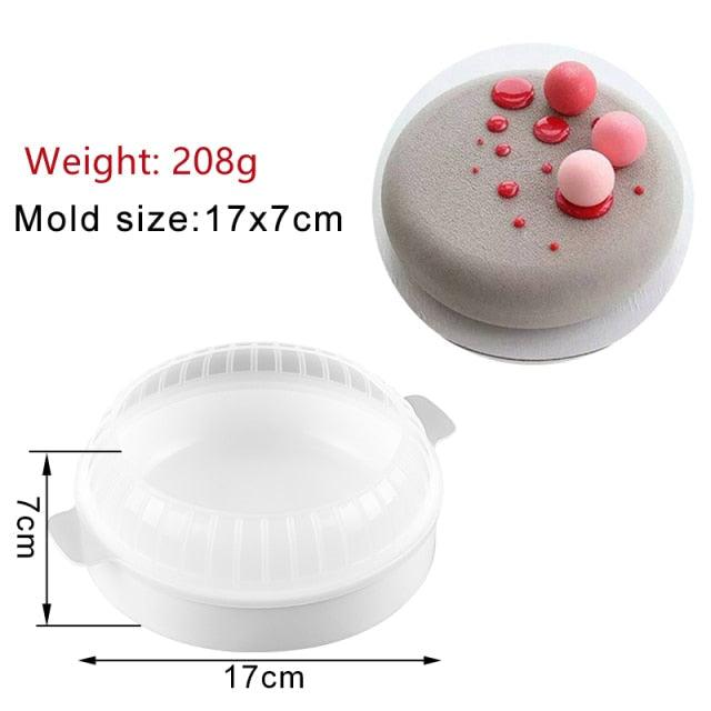 27 Style Silicone Cake Molds Pastry Bakeware Set Non-Stick Mousse Mould Party Dessert Baking Tools Decorating Pan Kitchen Tools Silicone Cupcake Baking Cups Food Grade Non-Stick Silicone Muffin Liners Stevvex