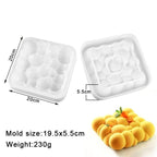 27 Style Silicone Cake Molds Pastry Bakeware Set Non-Stick Mousse Mould Party Dessert Baking Tools Decorating Pan Kitchen Tools Silicone Cupcake Baking Cups Food Grade Non-Stick Silicone Muffin Liners Stevvex