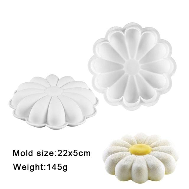 27 Style Silicone Cake Molds Pastry Bakeware Set Non-Stick Mousse Mould Party Dessert Baking Tools Decorating Pan Kitchen Tools Silicone Cupcake Baking Cups Food Grade Non-Stick Silicone Muffin Liners Stevvex