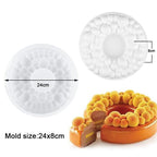 27 Style Silicone Cake Molds Pastry Bakeware Set Non-Stick Mousse Mould Party Dessert Baking Tools Decorating Pan Kitchen Tools Silicone Cupcake Baking Cups Food Grade Non-Stick Silicone Muffin Liners Stevvex