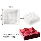 27 Style Silicone Cake Molds Pastry Bakeware Set Non-Stick Mousse Mould Party Dessert Baking Tools Decorating Pan Kitchen Tools Silicone Cupcake Baking Cups Food Grade Non-Stick Silicone Muffin Liners Stevvex