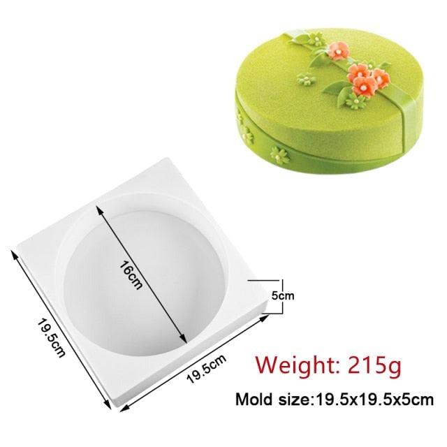 27 Style Silicone Cake Molds Pastry Bakeware Set Non-Stick Mousse Mould Party Dessert Baking Tools Decorating Pan Kitchen Tools Silicone Cupcake Baking Cups Food Grade Non-Stick Silicone Muffin Liners Stevvex