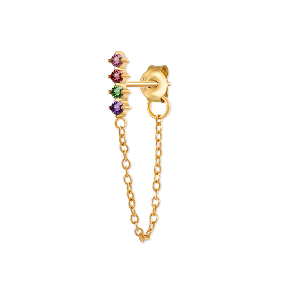 Single tassel earring Pi-Mart