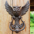 Antique Cast Iron Owl Door Handle Pi-Mart