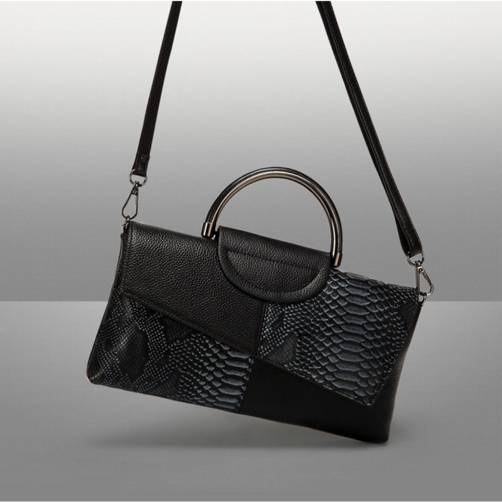 Evening Clutch bag women large capacity banquet handbag crocodile pattern women's fashion temperament crossbody bag - SJB-DIAMOND ELITES
